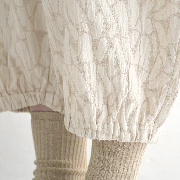 最大20％OFFクーポンあり パンツ ワイド バルーン レディース Dgy 9分丈 ウェストゴム 裾ゴム 綿 麻 大きいサイズ 25SS0228,   爆買 | D*g*y | 15