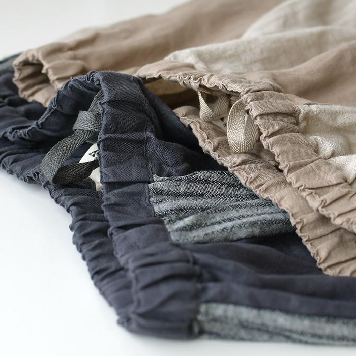 スカート ロング レディース 涼しい D*g*y 麻オックス 綿ドビー ストライプ配色 綿 麻 25SS0604, | D*g*y | 10