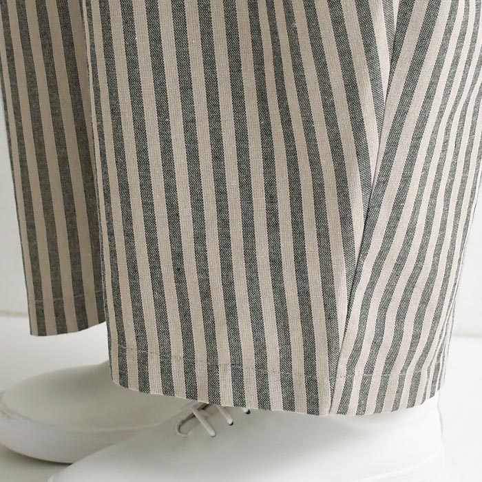 【20％OFF セール！】 返品交換不可 バルーンパンツ ワイド レディース D*g*y ゆったり ウエストゴム リネン混 綿 麻 25AW0801, q1219, q2, | D*g*y | 16