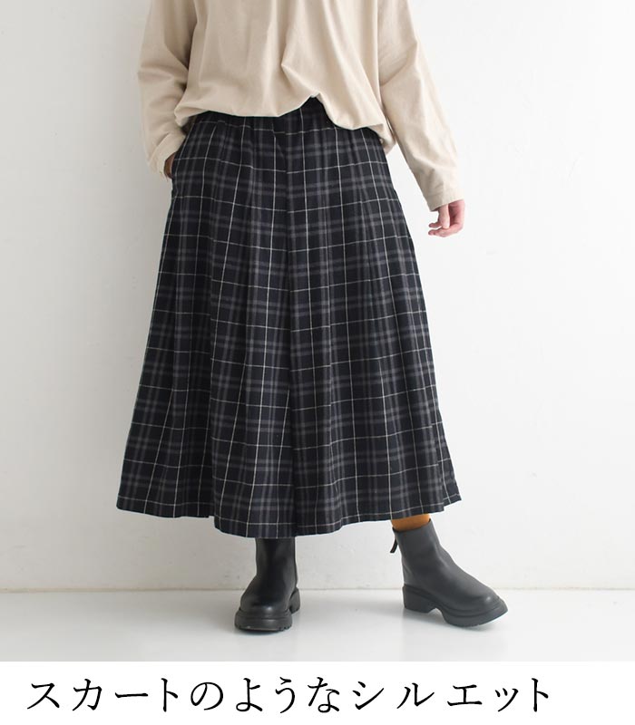 D*g*y（ディージーワイ） パンツ ロング レディース 綿ビエラ チェック