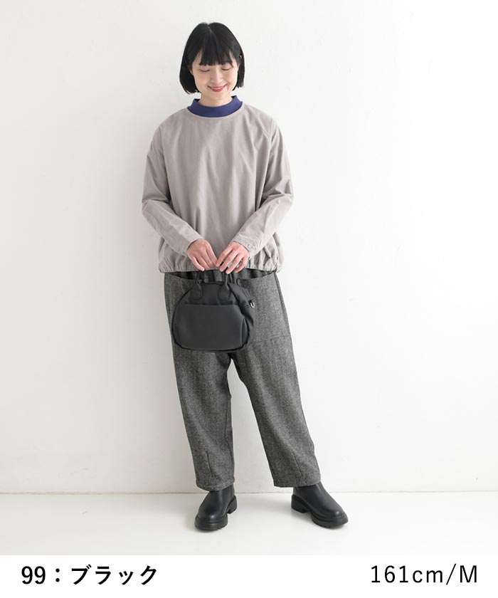 ワイドパンツ レディース ウール混 起毛 ゆったり D*g*y大きいサイズ 25AW1120, c1120, | D*g*y | 09