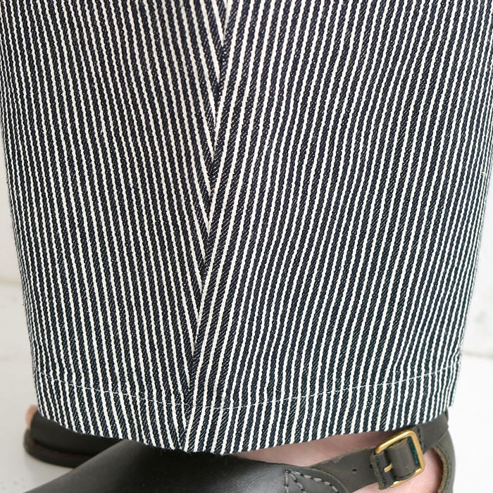 新作早割P5倍 ワイドパンツ Ｄ*g*y コットン ヒッコリー 綿100％ 春 夏 30代 40代 50代 26SS0306, | D*g*y | 14