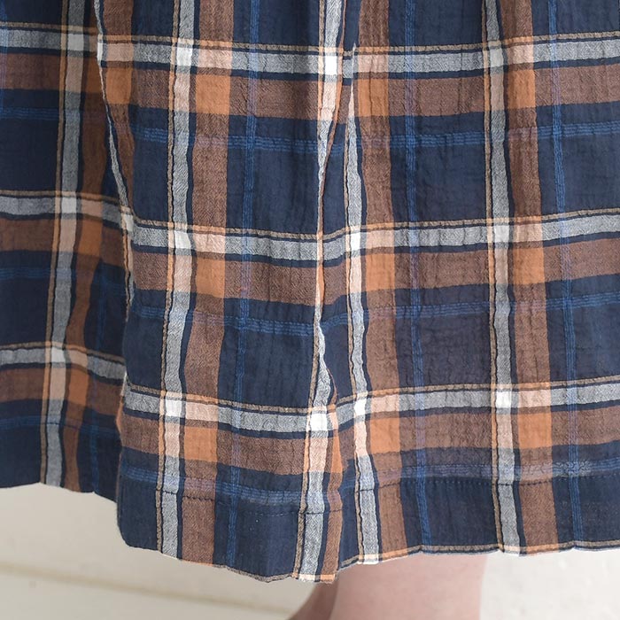 ガウチョパンツ Dgy フレア チェック柄 コットンシャーリング  春 夏 30代 40代 50代 26SS0703, | D*g*y | 15