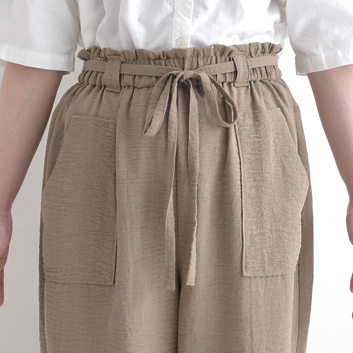 パンツ Dgy リヨセルオックス ワイドパンツ 秋 春 夏 30代 40代 50代 26AW0807, | D*g*y | 14