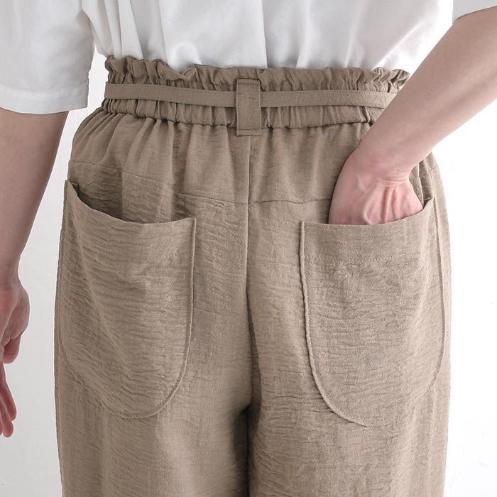 パンツ Dgy リヨセルオックス ワイドパンツ 秋 春 夏 30代 40代 50代 26AW0807, | D*g*y | 15