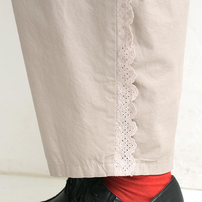 パンツ サイドレース 綿ハイカウントチノ Dgy  春 夏 秋 30代 40代 50代 26AW0828, | D*g*y | 17