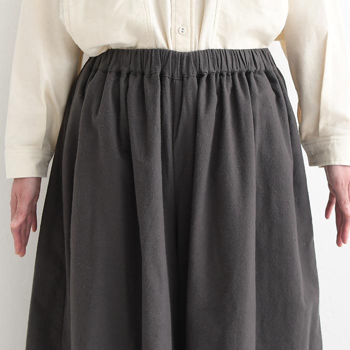 ワイドパンツ スカートライク コットンネル Dgy  秋 冬 26AW1002, | D*g*y | 13