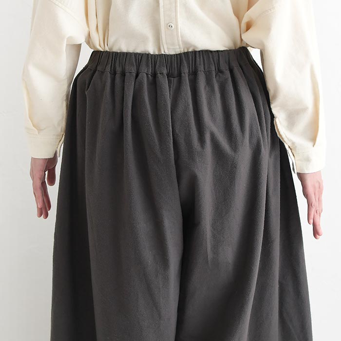 ワイドパンツ スカートライク コットンネル Dgy  秋 冬 26AW1002, | D*g*y | 14