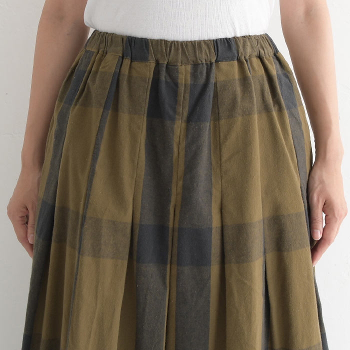 D*g*y フレアガウチョパンツ ウエストゴム コットン 綿100％ M〜3L 大きいサイズ  23AW0929R, | D*g*y | 12