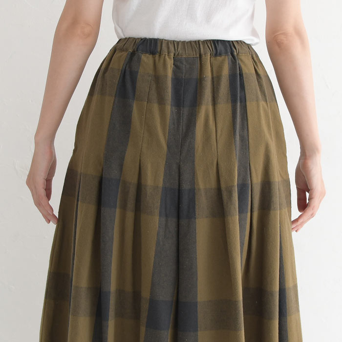 D*g*y フレアガウチョパンツ ウエストゴム コットン 綿100％ M〜3L 大きいサイズ  23AW0929R, | D*g*y | 13