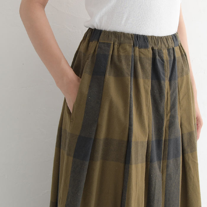 D*g*y フレアガウチョパンツ ウエストゴム コットン 綿100％ M〜3L 大きいサイズ  23AW0929R, | D*g*y | 14