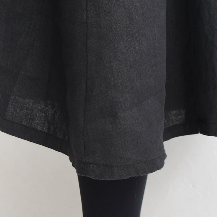 フレアワンピース レディース Aライン 七分袖 D*g*y dgy 麻100%大きいサイズ 春 夏 秋 冬 26SS0213R, | D*g*y | 19