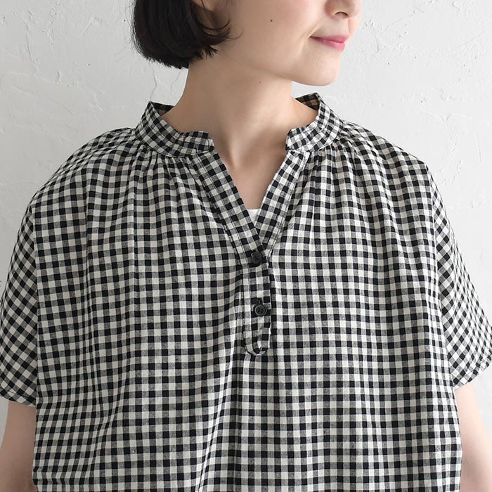 メール便送料無料 ブラウス 半袖 レディース シャツ プルオーバー D*g*y 綿100%  25AW0801R, | D*g*y | 11