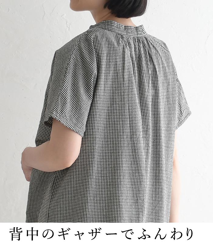 メール便送料無料 ブラウス 半袖 レディース シャツ プルオーバー D*g*y 綿100%  25AW0801R, | D*g*y | 07