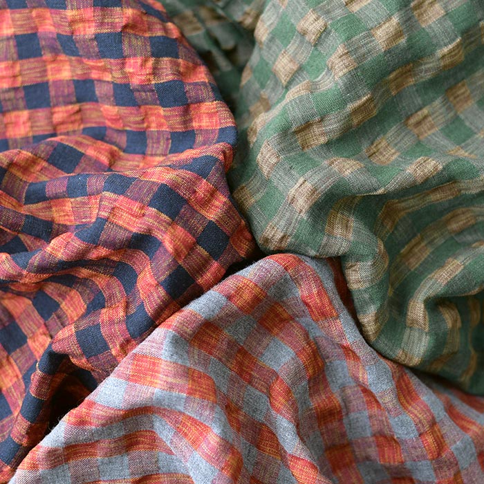 メール便送料無料 ブラウス シャツ プルオーバー レディース D*g*y dgy チェック 五分袖 大きいサイズ 綿 24AW0816, c09, | D*g*y | 11