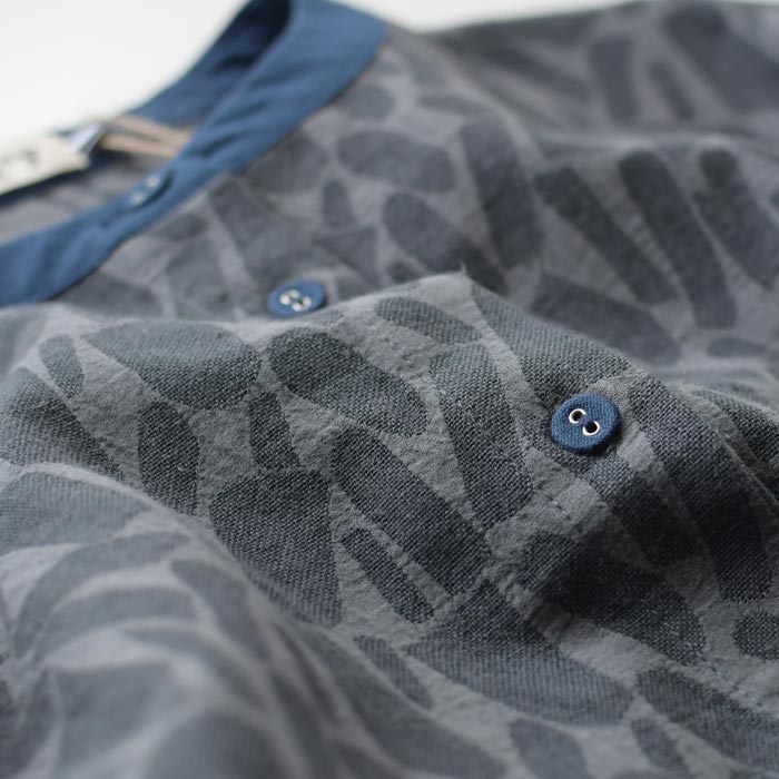 ブラウス シャツ レディース D*g*y×ecoloco別注 ジャガード バイカラー 綿麻 大きいサイズ 25SS0204, c14, | D*g*y | 12