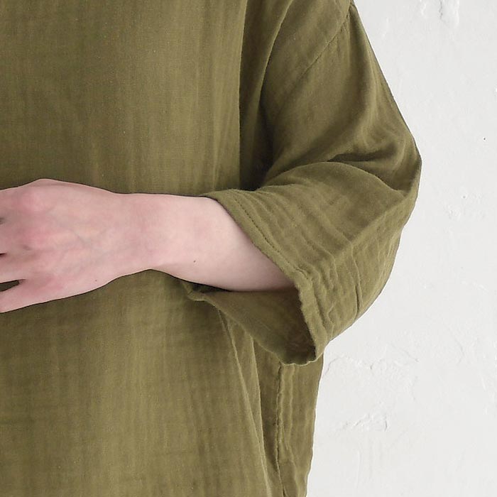 メール便送料無料 プルオーバー 八分袖 レディース コットン ダブルガーゼ D*g*y 綿100％ 大きいサイズ 25SS0411, | D*g*y | 17