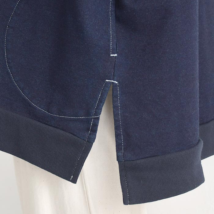 1,111円OFFクーポンあり プルオーバー 長袖 レディース D*g*y コットン裏毛 デニム 綿100％ 25AW1107, | D*g*y | 17