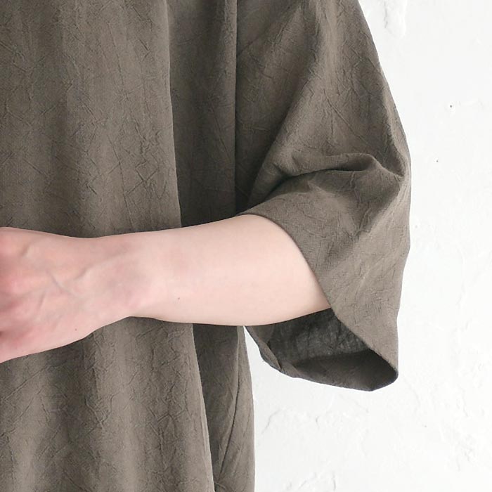 メール便送料無料 プルオーバーブラウス 5分袖 レディース トップス レーヨン ラミー 25SS0725, | D*g*y | 16