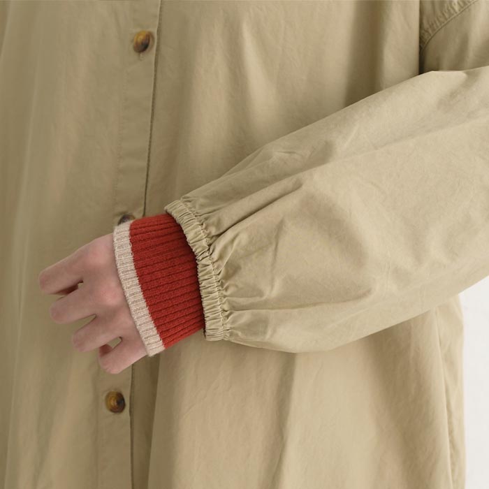 20％OFF セール！ 返品交換不可 ワークシャツ ワンピース 長袖 レディース D*g*y 綿100％ 25AW1003, q1219, q2, | D*g*y | 18