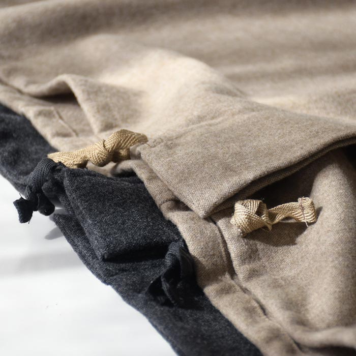 1,111円OFFクーポンあり 20％OFF セール！ 返品交換不可 ブラウス 長袖 レディース D*g*y ホームスパン 裾紐付き ウール混 25AW1114, q0109, q2, | D*g*y | 12