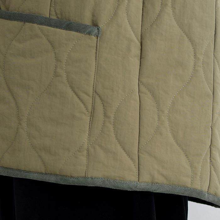 コート アウター ナイロンワッシャー ウェーブキルト 30代 40代 50代 秋冬 25AW1128, | D*g*y | 17