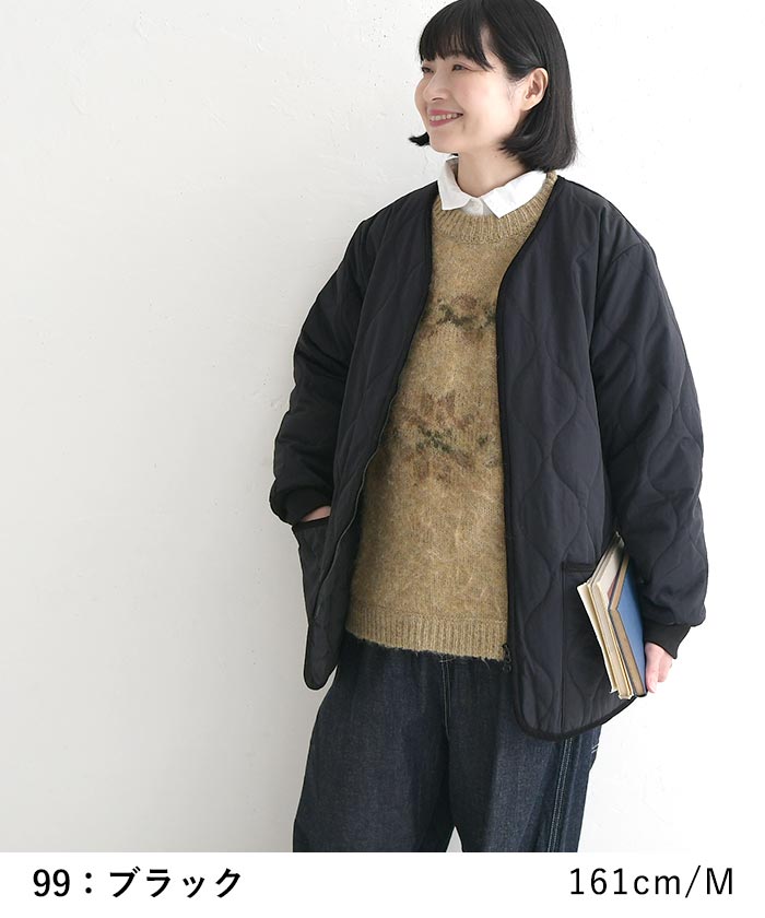 コート アウター ナイロンワッシャー ウェーブキルト 30代 40代 50代 秋冬 25AW1128, | D*g*y | 10