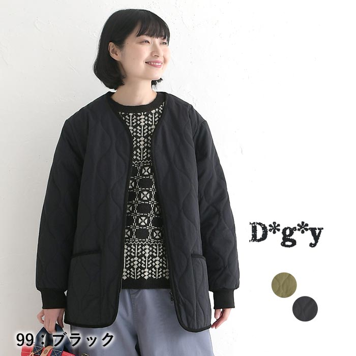 コート アウター ナイロンワッシャー ウェーブキルト 30代 40代 50代 秋冬 25AW1128, | D*g*y | 02