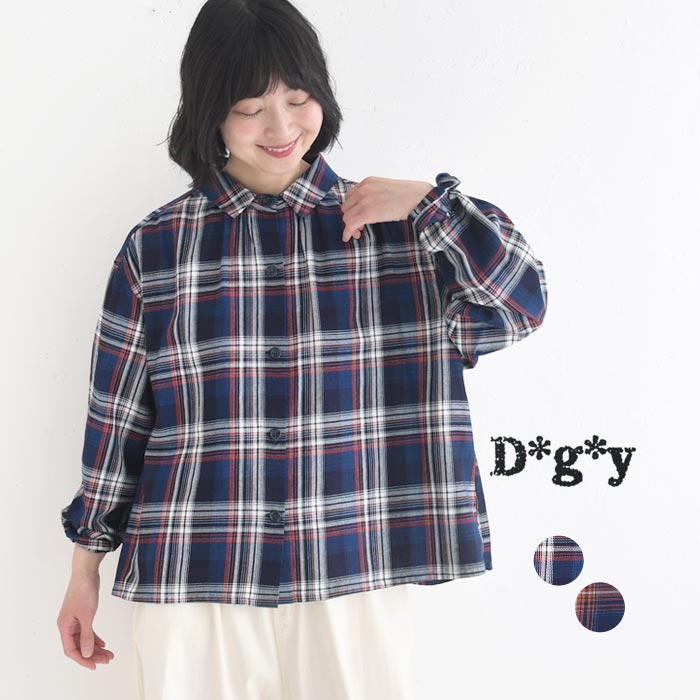 iaさま D*g*y（ディージーワイ） クーポンで500円OFF ブラウス 綿100