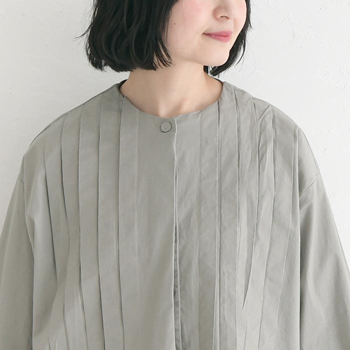 新作早割P5倍 ジャケット D*g*y 綿オックス ストレッチ タックシャツジャケット  春 夏 秋 30代 40代 50代 26SS0319, | D*g*y | 14