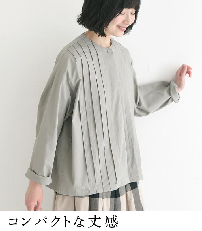 新作早割P5倍 ジャケット D*g*y 綿オックス ストレッチ タックシャツジャケット  春 夏 秋 30代 40代 50代 26SS0319, | D*g*y | 07