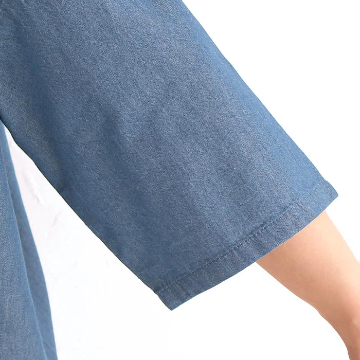 プルオーバー デニム ブラウスドロップショルダー綿100% D*g*y レディース 春 夏 30代 40代 50代 26SS0417, | D*g*y | 15