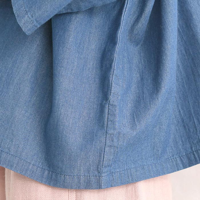 プルオーバー デニム ブラウスドロップショルダー綿100% D*g*y レディース 春 夏 30代 40代 50代 26SS0417, | D*g*y | 17