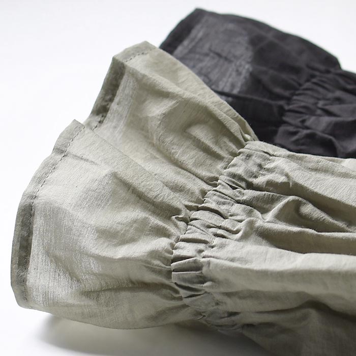 メール便送料無料 ブラウス Dgy 2WAY 袖フリル コットン混キャッチワッシャー 春 夏 30代 40代 50代 26SS0604, | D*g*y | 14