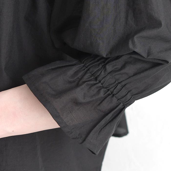 メール便送料無料 ブラウス Dgy 2WAY 袖フリル コットン混キャッチワッシャー 春 夏 30代 40代 50代 26SS0604, | D*g*y | 18