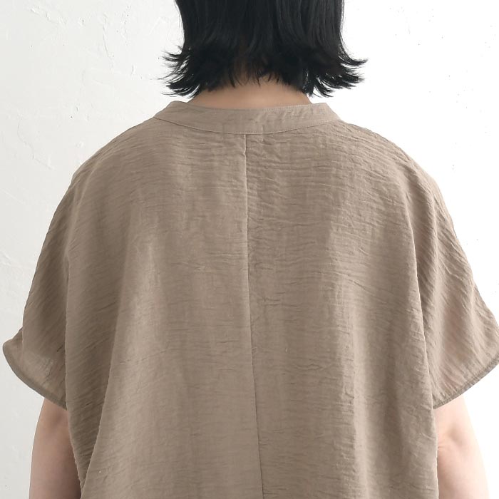 ブラウス Dgy リヨセルオックス キーネック プルオーバー  秋 春 夏 30代 40代 50代 26AW0807, | D*g*y | 15