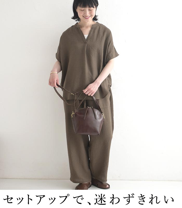 ブラウス Dgy リヨセルオックス キーネック プルオーバー  秋 春 夏 30代 40代 50代 26AW0807, | D*g*y | 09