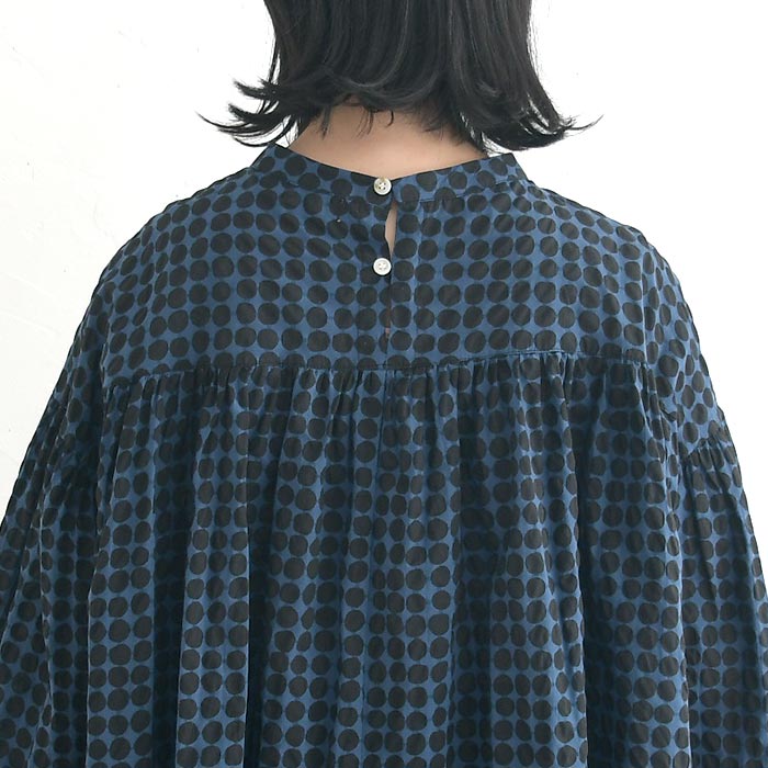 早割10％OFFクーポン ブラウス 綿100％ 団子柄 Dgy  秋 冬 30代 40代 50代 26AW0821, | D*g*y | 14