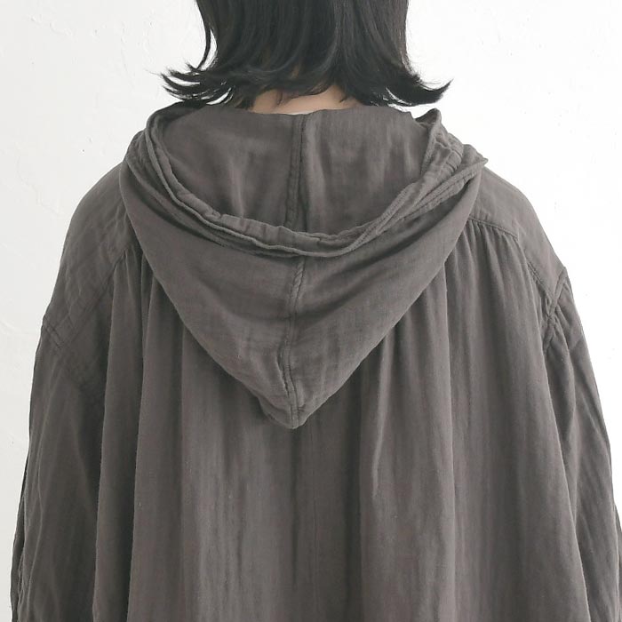 早割10％OFFクーポン フーディブラウス ダブルガーゼ 襟フリル Dgy  秋 冬 30代 40代 50代 26AW0821, | D*g*y | 16