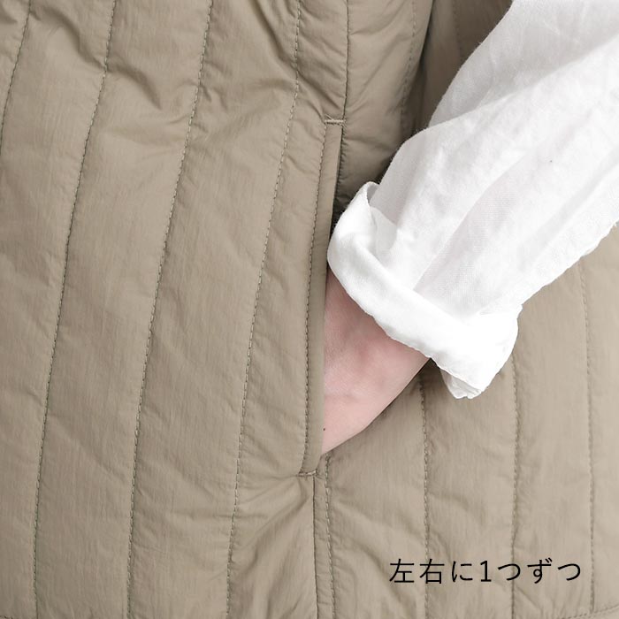 チャイナボタン 中綿ベスト Dgy  秋 冬 26AW1002, | D*g*y | 17