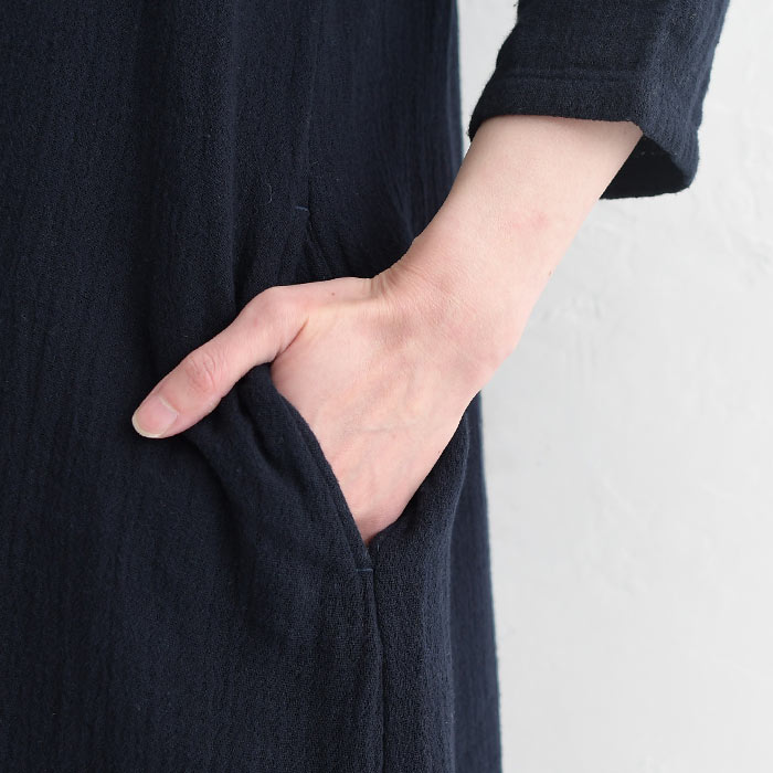 earth_eco_loco ワンピース aライン レディース シャツワンピース