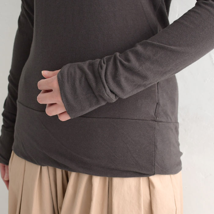 メール便可 心地よい肌触り 綿100% 日本製 Tシャツ カットソー レディース クルーネック 大きいサイズ 春 夏 秋 冬 26SS0213R, | earth_eco_loco | 28