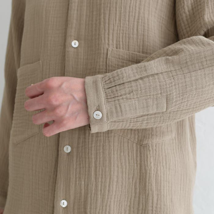 ブラウス レディース 長袖 スキッパー シャツ 綿100％ 春 夏 秋 26SS0227R, | earth_eco_loco | 22