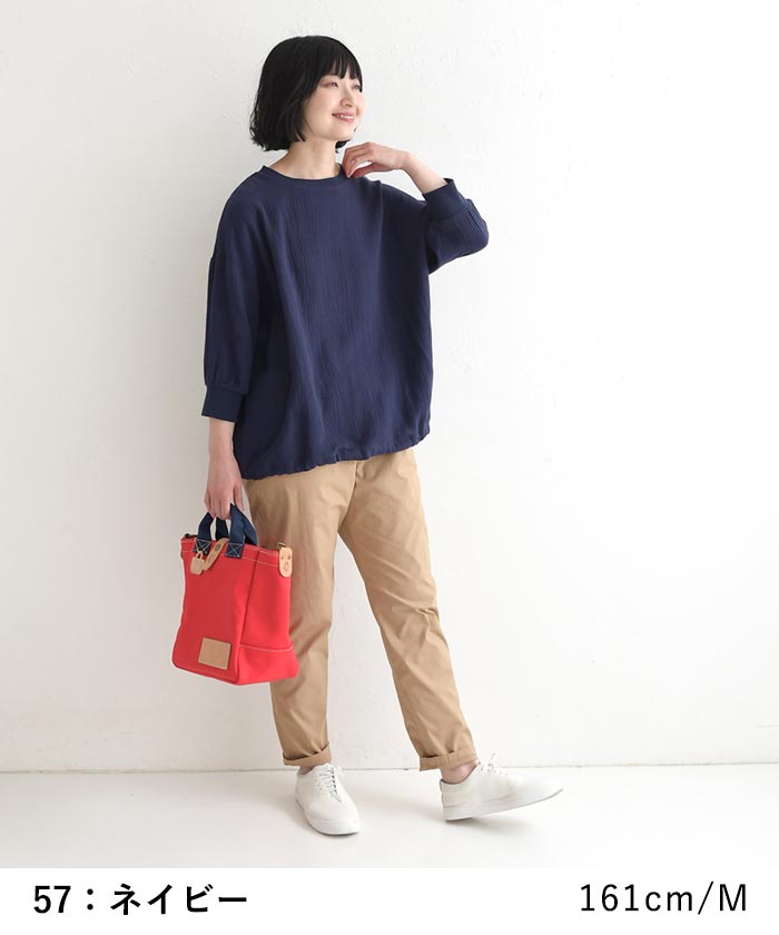 新作早割P5倍 プルオーバー 楊柳のガーゼ 綿100％ earth_eco_loco 春 夏 30代 40代 50代 26SS0313, | earth_eco_loco | 12