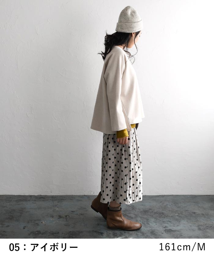 プルオーバー レディース 長袖 起毛 クルーネック ラグラン 大きいサイズ 25AW1107R, | earth_eco_loco | 15