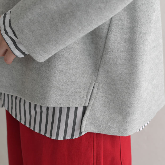 プルオーバー レディース 長袖 起毛 クルーネック ラグラン 大きいサイズ 25AW1107R, | earth_eco_loco | 21