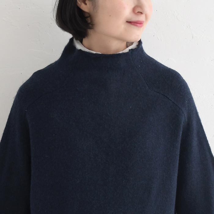 ニット セーター 長袖 レディース タートルネック プルオーバー キャメル 25AW1120R, | earth_eco_loco | 17