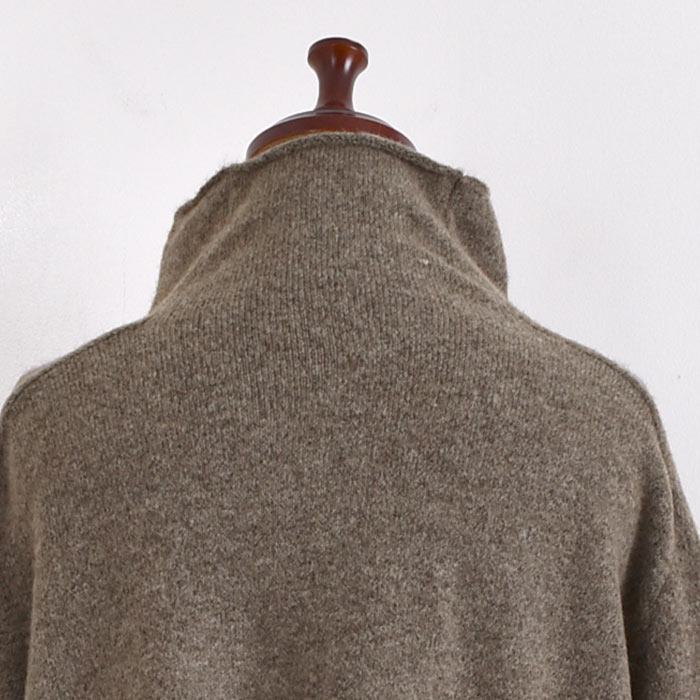 ニット セーター 長袖 レディース タートルネック プルオーバー キャメル 大きいサイズ 24AW1121R, earth_eco_loco ニット セーター 長袖 レディース