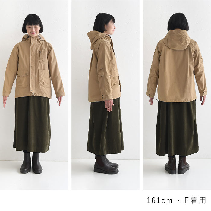 マウンテンパーカー マンパ 軽い ライトアウター ジャケット レディース 綿 26SS0213R, | earth_eco_loco | 23