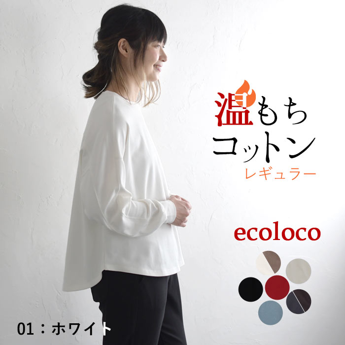 プルオーバー スウェット トレーナー カットソー あったか レディース 裏起毛 綿 25AW0926R, c1204, | earth_eco_loco | 01